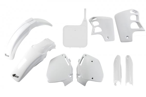 Full Plastic Kit white for Honda CR 500 R (1991-94)